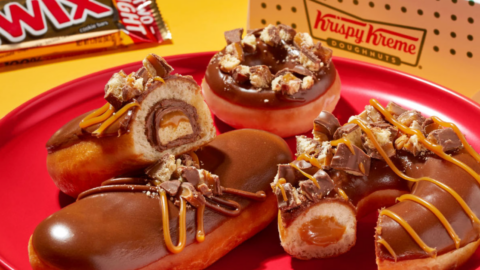 Krispy Kreme Partners With Twix to Create Doughnuts That Taste Exactly Like the Caramel Candy Bar