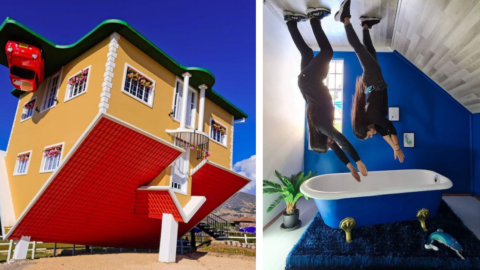 This Upside Down House Allows You To See The World From Another Point of View