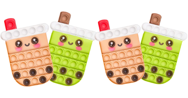 You Can Get Adorable Boba Tea Bubble Popping Fidget Toys For the Ultimate Stress Reliever
