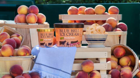 Blue Bell Releases ‘Peachy Peach’ Ice Cream Just in Time for Summer