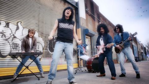 NKOTB Just Released An ’80s Anthem Music Video With Salt-N-Pepa, Rick Astley, and En Vogue!