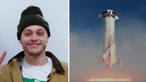 Pete Davidson Is Going To Space Later This Month in Jeff Bezos’ Spacecraft