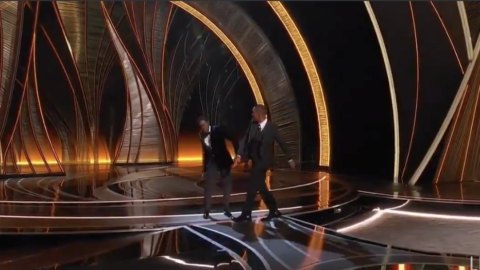 Will Smith Punches Chris Rock in the Face at The Oscars