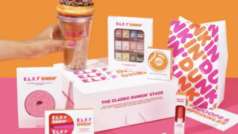 Dunkin’ Releases Their Own Makeup Collection Including Donut Sponges and Coffee Lip Scrubs