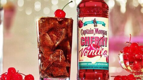 Captain Morgan’s New Cherry Vanilla Flavored Rum is Like Drinking a Boozy Coke Float