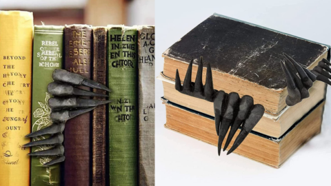 These Claw Finger Bookmarks Are Perfect For Those That Love Horror