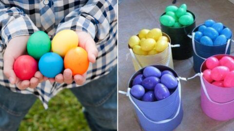 People Are Doing Color Coordinated Easter Egg Hunts and It Is Pure Genius