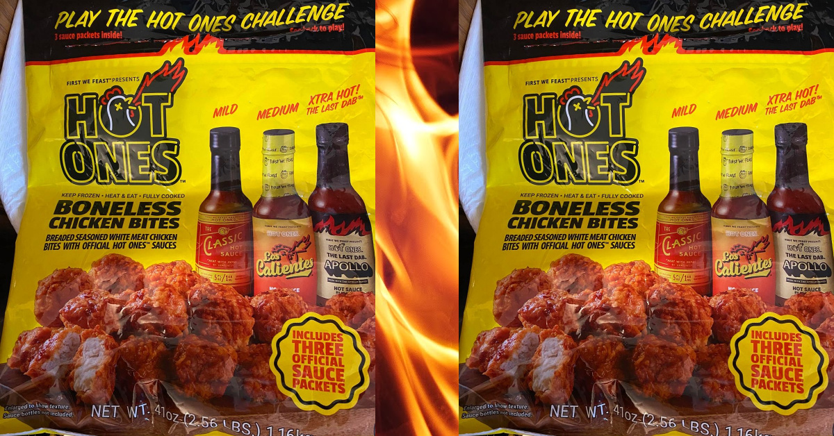 You Can Get Hot Ones Boneless Chicken Bites So You Can Play The Hot Ones Challenge at Home