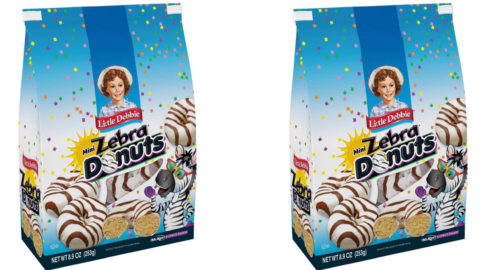 Little Debbie Has Turned Their Fan Favorite Zebra Cakes Into Stripped Mini Donuts