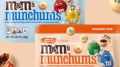 The New M&M Munchums Feature a Baked Shell and Come in Milk Chocolate and Salted Caramel Flavors