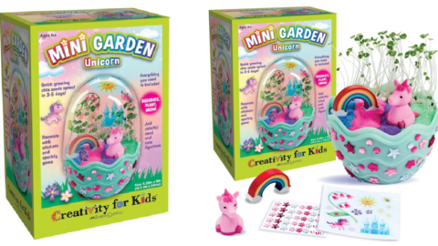 Michaels Is Selling An Adorable Mini Unicorn Garden That Is Pure Magic