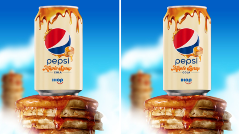 Pepsi Released an IHOP Inspired Soda Flavor That Tastes Like Maple Syrup Drizzled on Pancakes