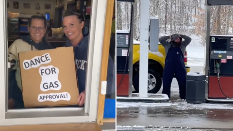 Instead of Paying, This Gas Station Asked People to Dance for Gas and It Is Pure Gold