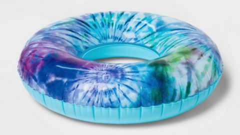 Target Is Selling A $10 Tie-Dye Pool Float That Is The Perfect Pool Accessory For Summer