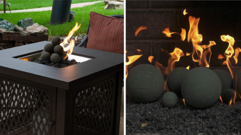 Ceramic Fire Balls Are The Accessory Your Fire Pit Needs