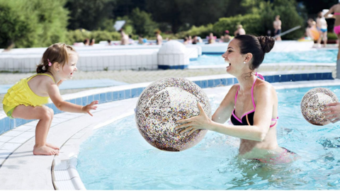 These Giant Inflatable Glitter Beach Balls Are The Summer Accessory You Need