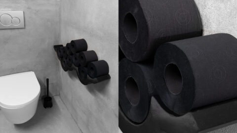 You Can Get Black Toilet Paper So Every Bathroom Visit Feels Like a Black Tie Event