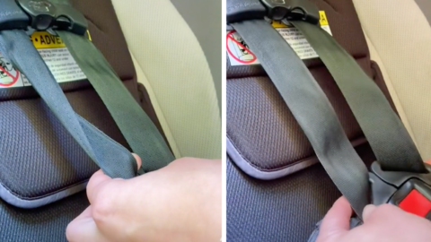 This Viral TikTok Hack Shows You How To Fix A Twisted Car Seat Strap