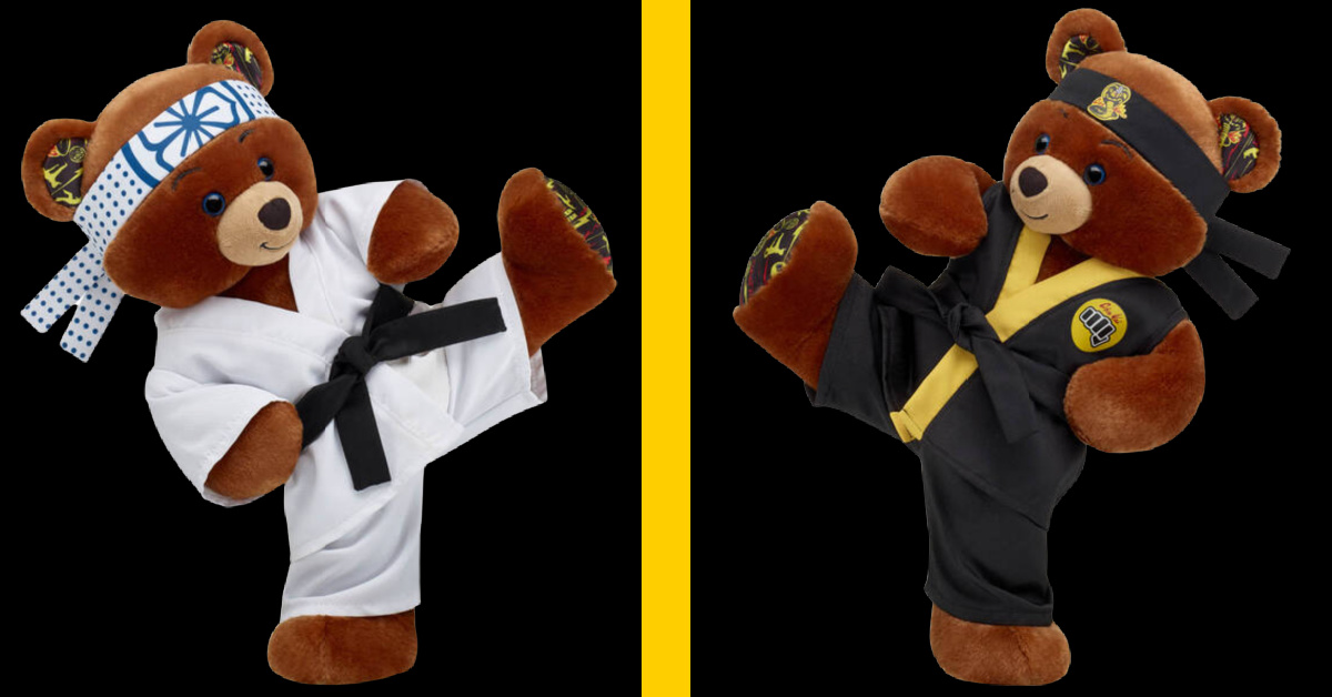 Build-A-Bear Just Released Cobra Kai Bears