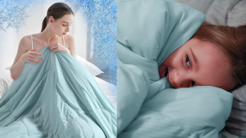 You Can Get A Cooling Comforter That Absorbs Heat to Keep You Cool While You Sleep