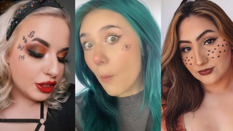 Girls Are Stamping Their Faces for The Cutest Summer Look Ever