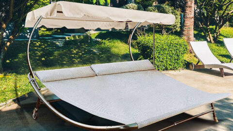 This Modern Day Hammock Is Also a Bed and I’m Ready to Take A Nap in One
