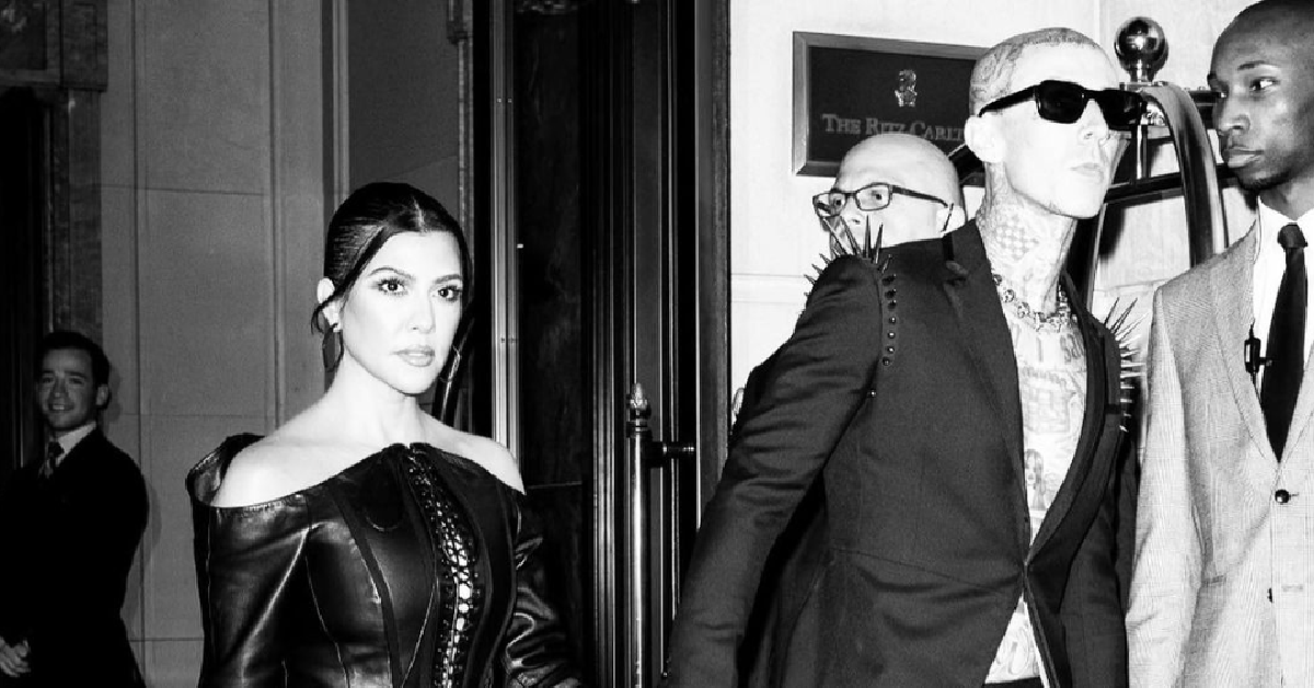 Kourtney Kardashian And Travis Barker Practiced Getting Married in Las Vegas