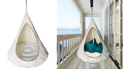 You Can Get A Flying Saucer Hammock That’s Great for Camping Trips