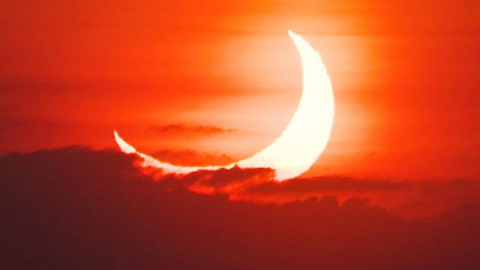 The First Eclipse of 2022 Is Coming This Weekend. Here’s How to Watch It.