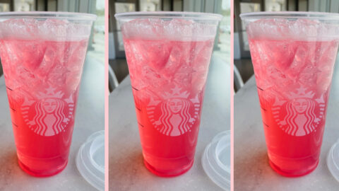 This Secret Menu Starbucks Pink Flamingo Drink is Meant to Be Sipped on Poolside