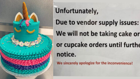 Sam’s Club No Longer Takes Cake Orders Due to Massive Cake Shortage