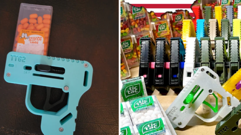This Tic Tac Blaster Launches Breath Mints 15 Feet Across The Room