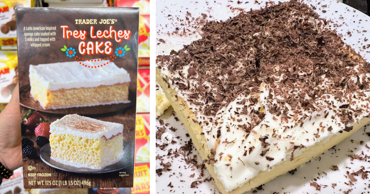 Trader Joes is Selling a 1-Pound Tres Leches Cake and People Are Obsessed