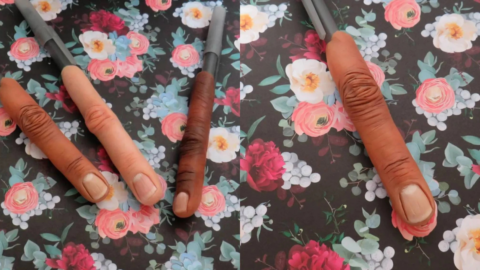 This Pen Looks Just Like A Human Finger And It Is Incredibly Realistic