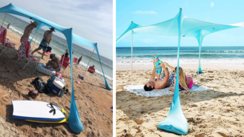 This Pop Up Beach Tent Is A Must Have This Summer