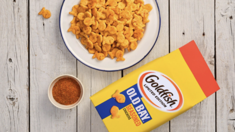 Goldfish Launches Crackers Covered in Old Bay Seasoning and I Cannot Contain My Excitement