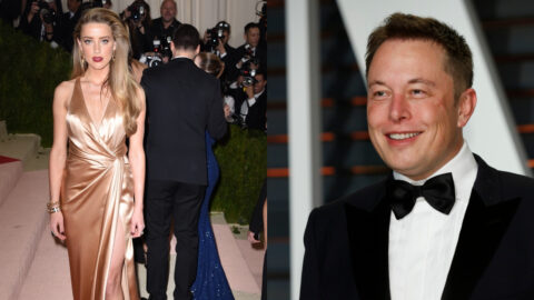 Amber Heard Claims She Met Elon Musk on The Red Carpet and Nobody is Buying It