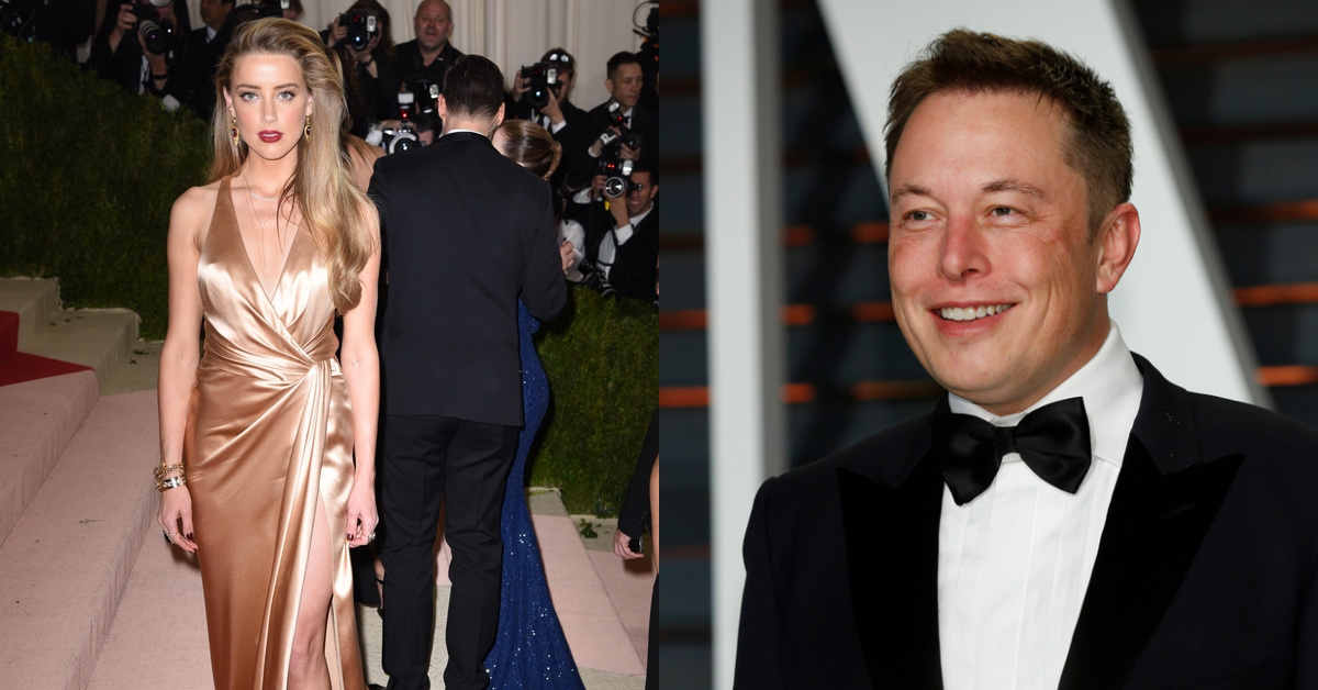 Amber Heard Claims She Met Elon Musk on The Red Carpet and Nobody is Buying It