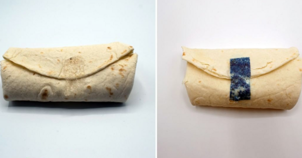 This Edible Tape Seals Your Burrito So Your Fixings Never Fall Out