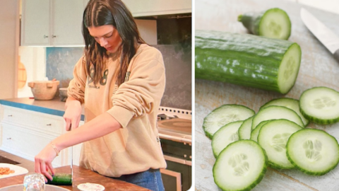People Are Losing It Over Kendall Jenner’s Cucumber Cutting Skills And I Can’t Blame Them