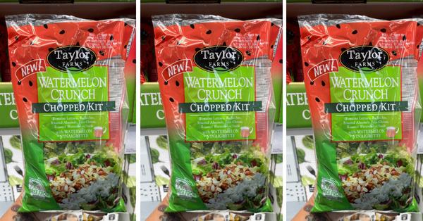 Sam’s Club is Selling A Watermelon Salad Kit That Comes with Watermelon Vinaigrette