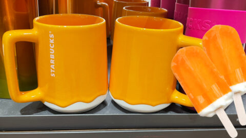 Starbucks is Selling A Coffee Mug That Looks Like A Melted Creamsicle