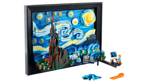LEGO Releases Set You Can Build and Recreate Vincent Van Gogh’s “The Starry Night” Painting