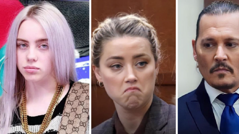 Billie Eilish Sang About The Johnny Depp Vs Amber Heard Defamation Trial While On Stage