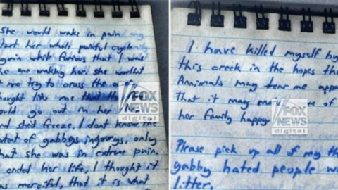 Brian Laundrie’s Notebook Has Officially Been Released to The Public. Here’s What It Said.