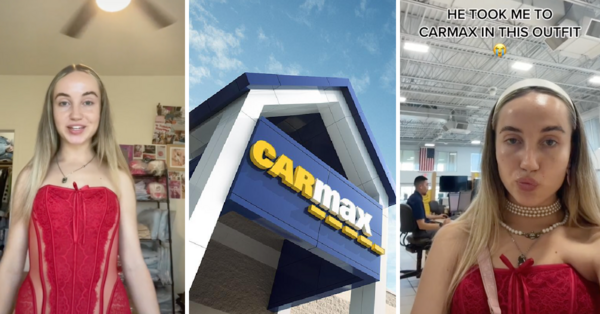 This Dude Took His Date To Carmax And I Would Have Been Looking For The Exit