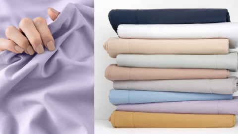 You Can Get Cooling Bed Sheets That Pull Heat Away from Your Body to Keep You Cool As You Sleep
