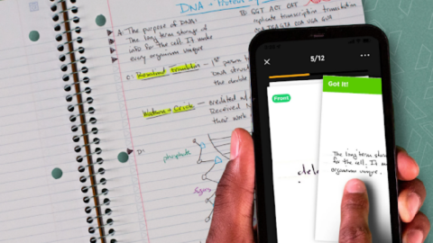 Here’s How You Can Make Instant Digital Flashcards For School Using A Mead Notebook