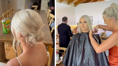 Brides Are Getting Haircuts In The Middle Of Their Weddings And We Are Here For It