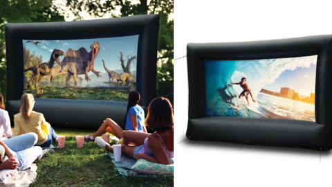 Sam’s Club Is Selling a 10-Foot Inflatable Outdoor Screen So You Can Have Outdoor Movie Parties